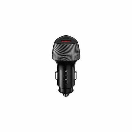 ABACUS 20 watt USB-C Pd USB-A 3.0 Quick Charge Car Charger AB3536337